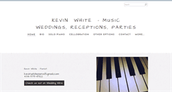 Desktop Screenshot of kevinwhitepiano.com