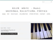 Tablet Screenshot of kevinwhitepiano.com